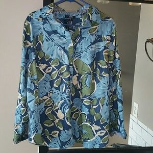 🍹NO Iron button up Blouse with collar🍹